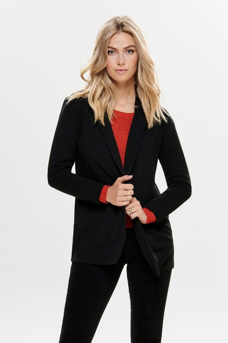 Jacqueline de Yong jdygeggo treats l/s blazer jrs